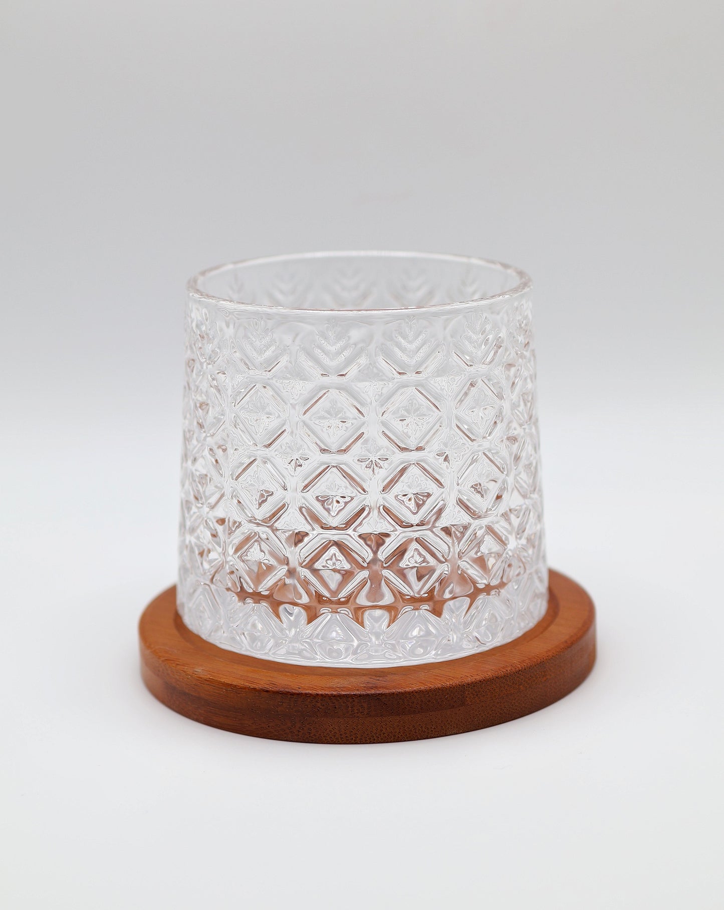 Vintage Spinning Whisky Rocks Glass