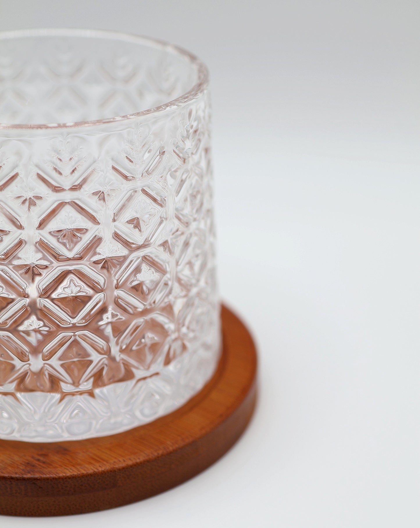 Vintage Spinning Whisky Rocks Glass