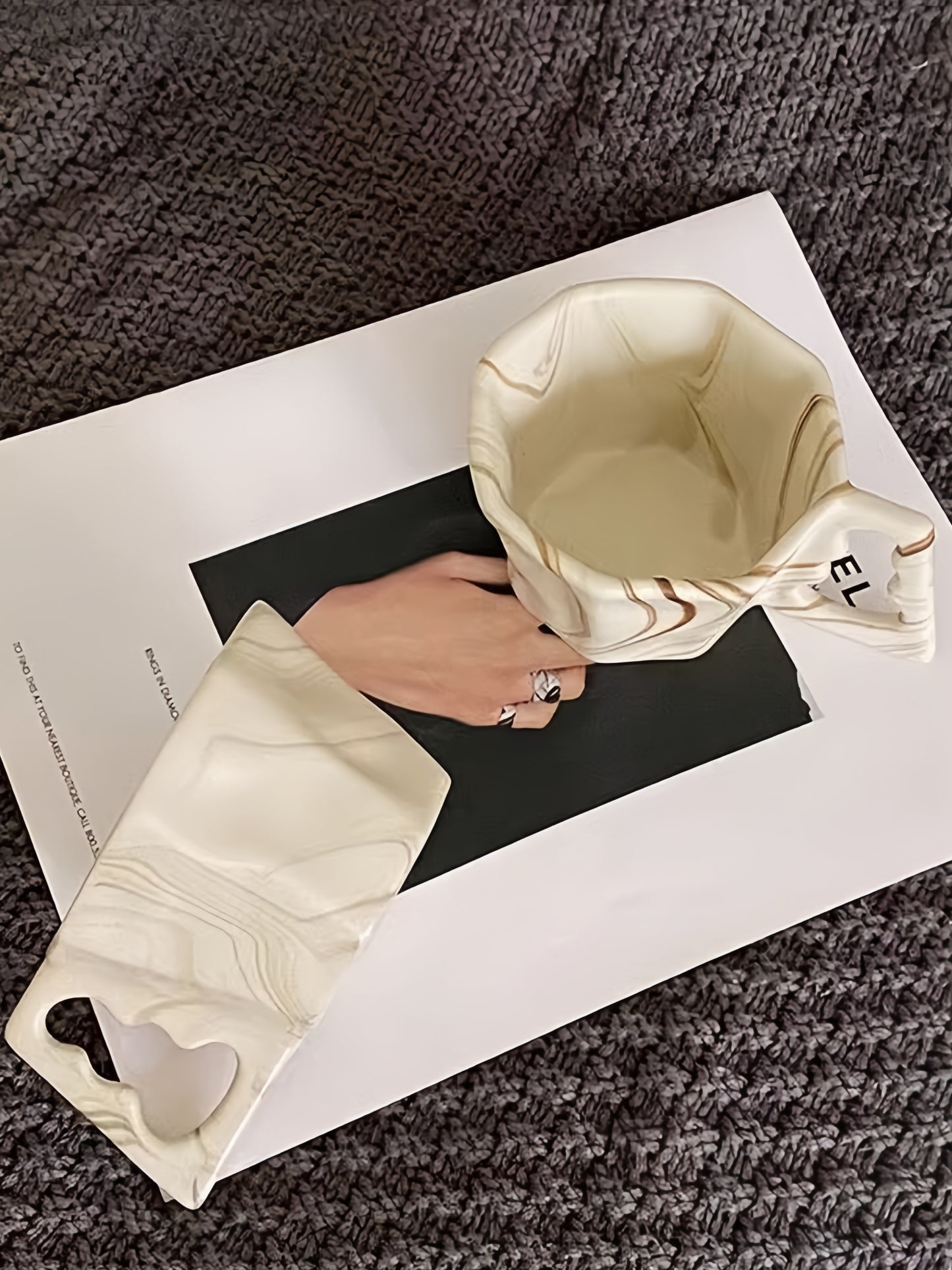 Artisan Flow Octagonal Coffee Cup