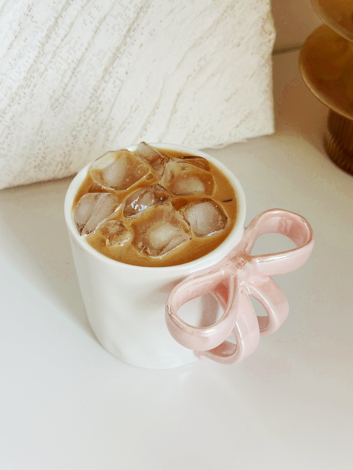 Pink Bow Coffee Mug