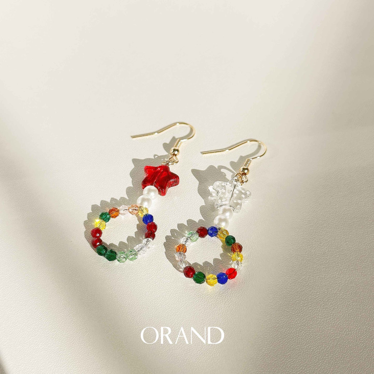 Handmade Twinkle Star Christmas Earrings