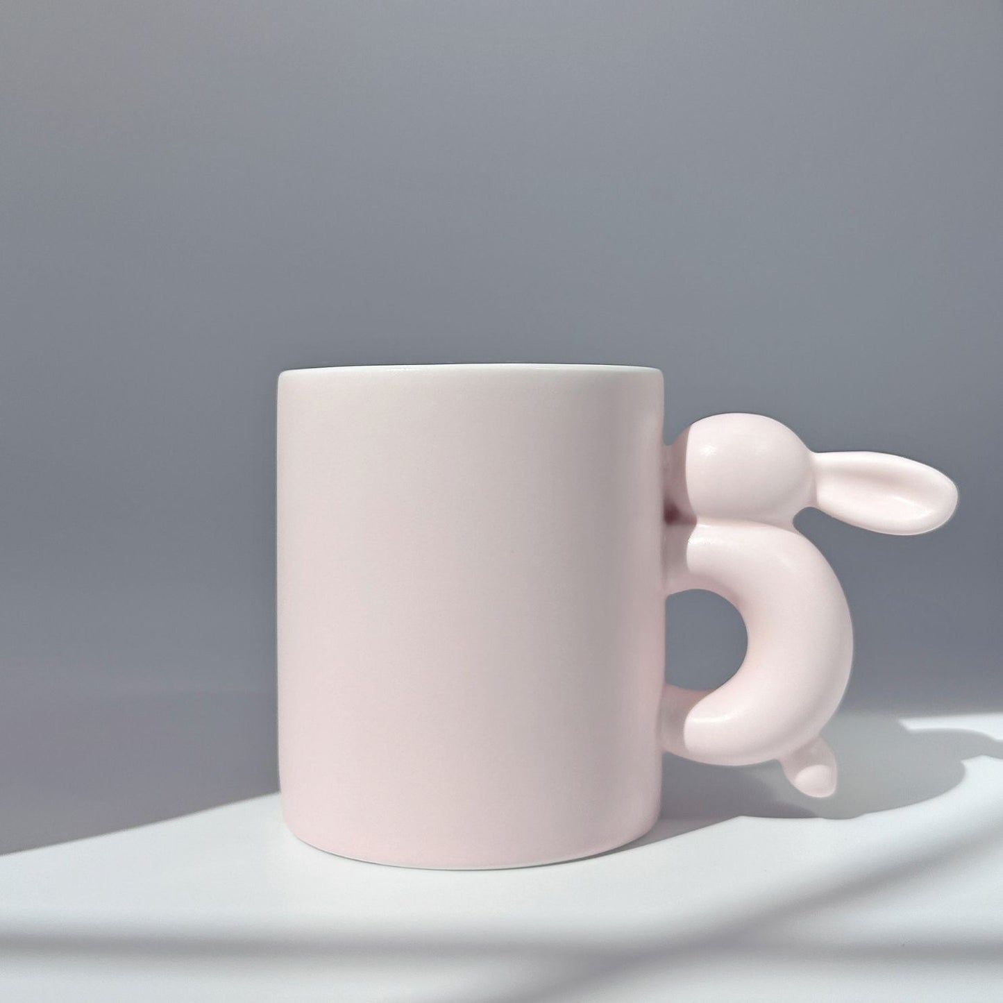 Pink Bunny Cup & Saucer Set