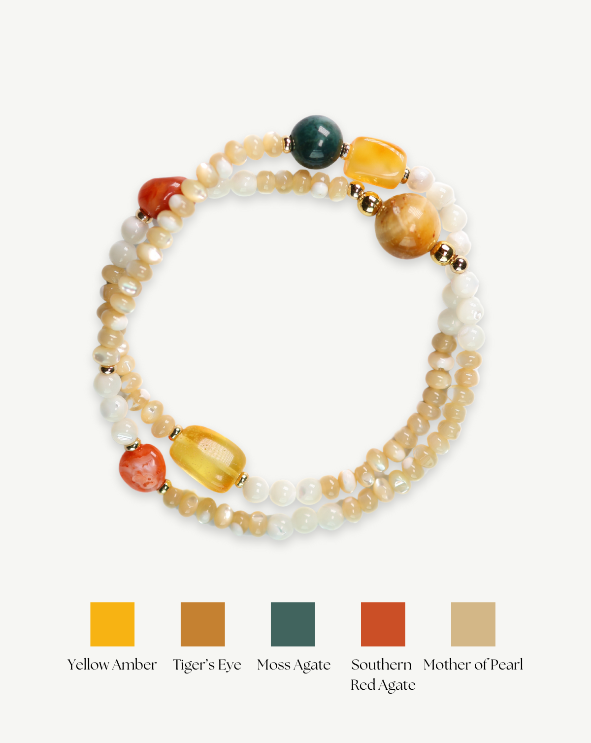 SUNSET SANDS DUAL-LAYER BRACELET