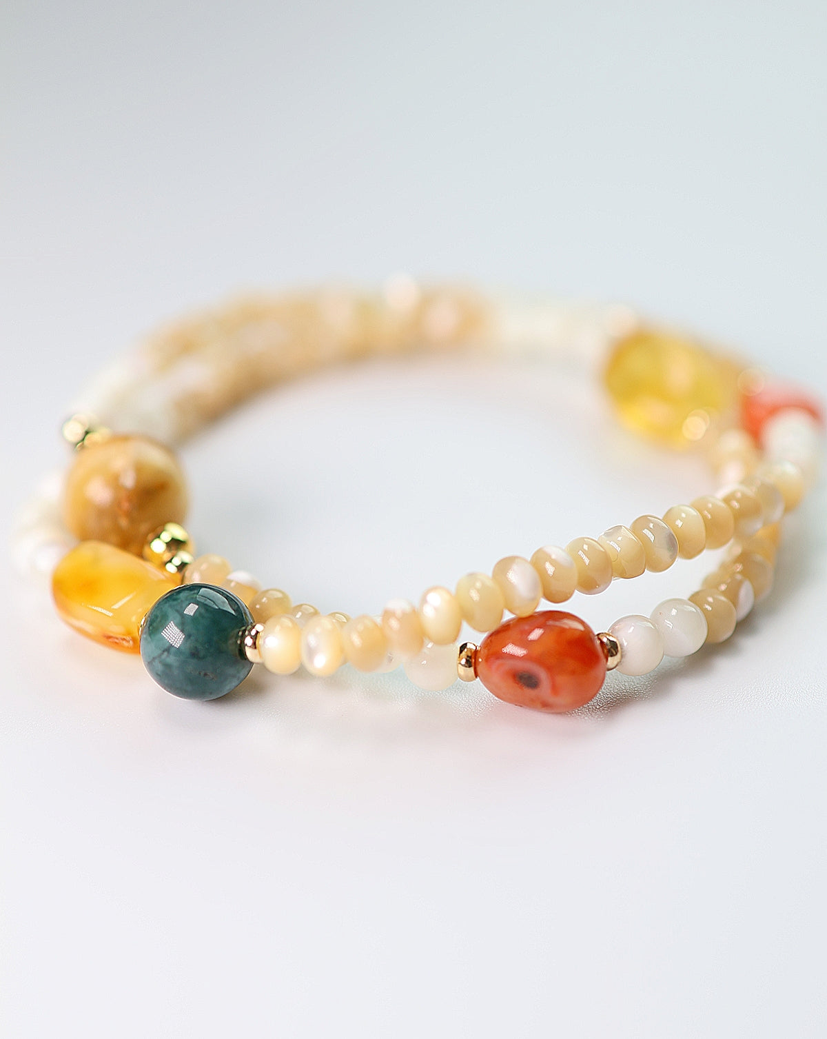 SUNSET SANDS DUAL-LAYER BRACELET