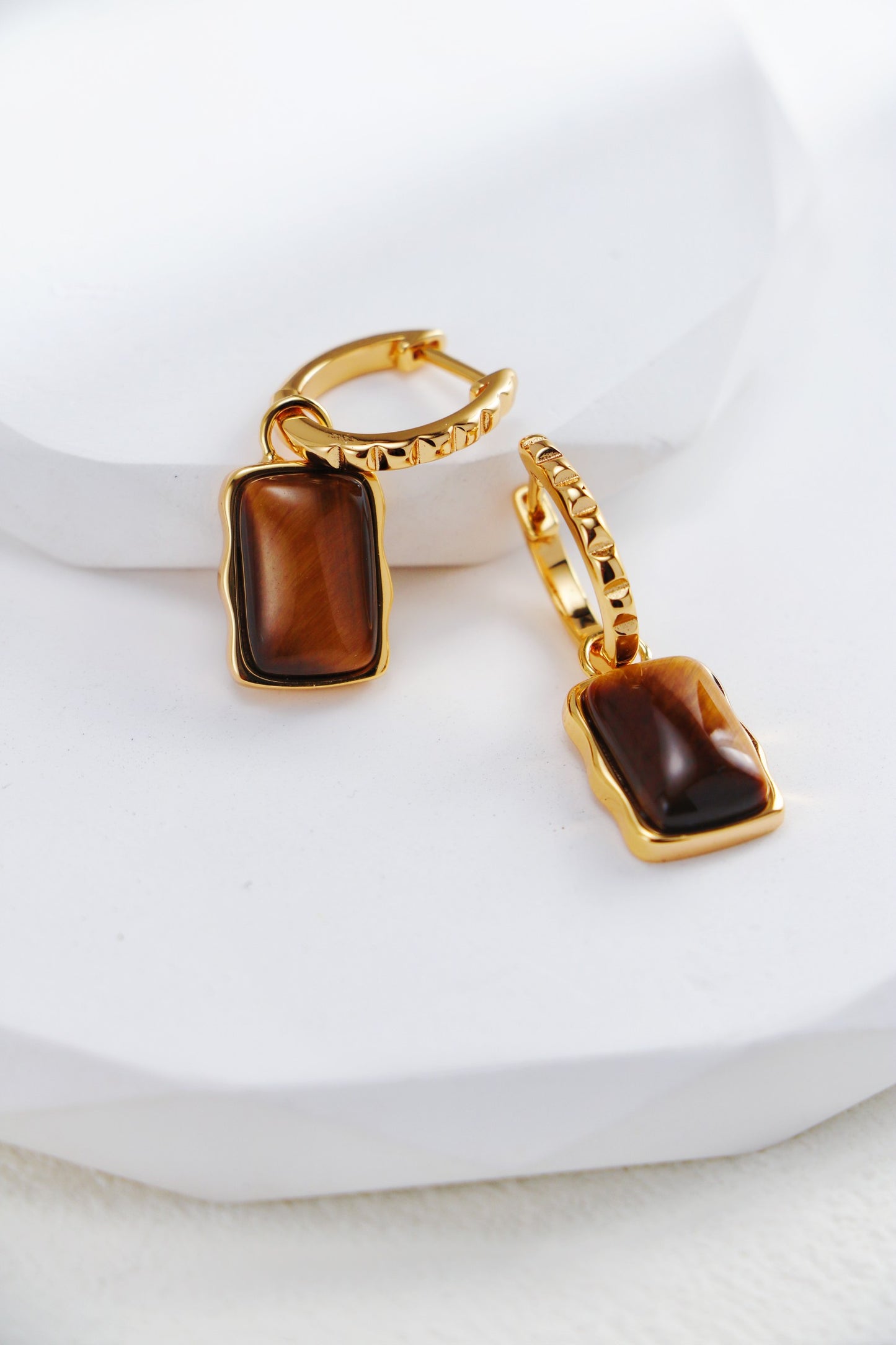 RETRO TIGER'S EYE JEWELRY SET