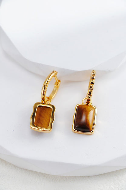 RETRO TIGER'S EYE JEWELRY SET