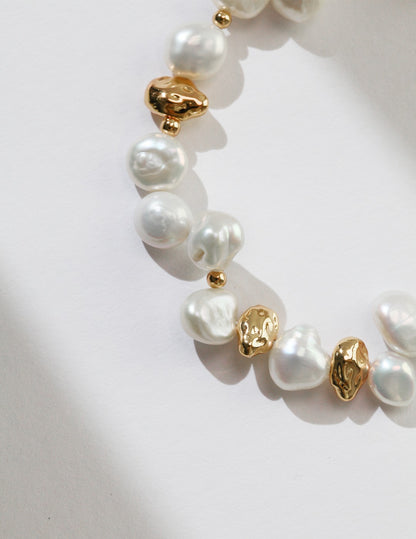 MOLTEN BAROQUE PEARL BRACELET