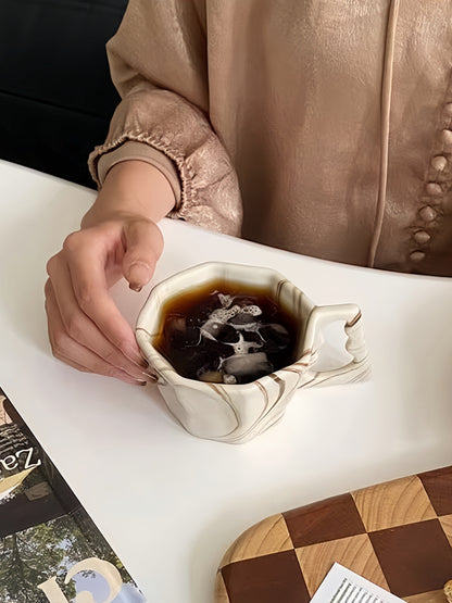 Artisan Flow Octagonal Coffee Cup
