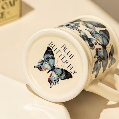 Blue Butterfly Mug