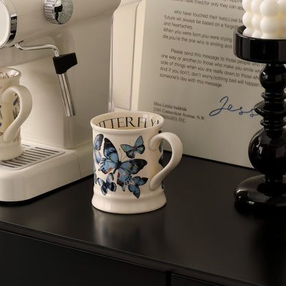 Blue Butterfly Mug