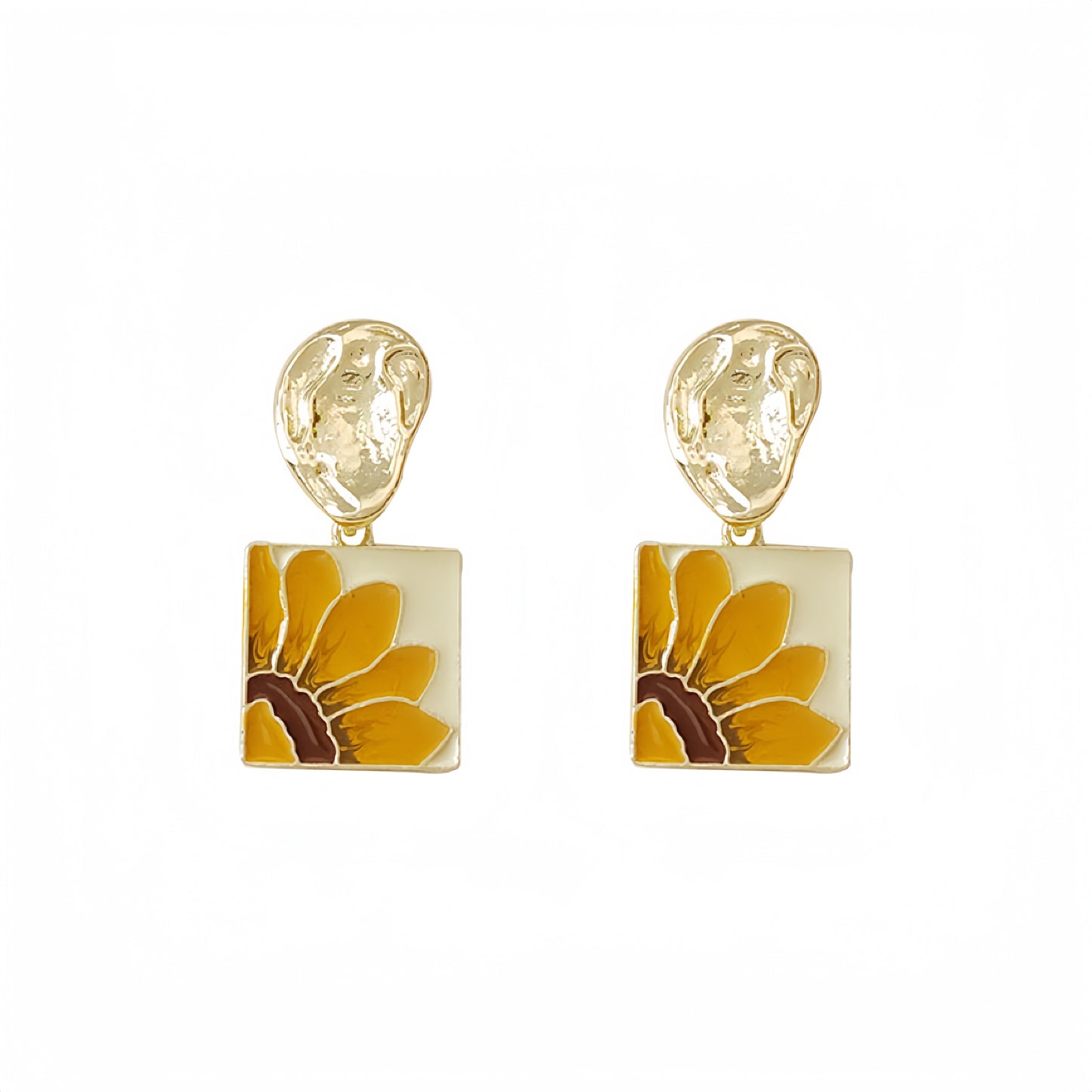 SUNFLOWER EARRINGS