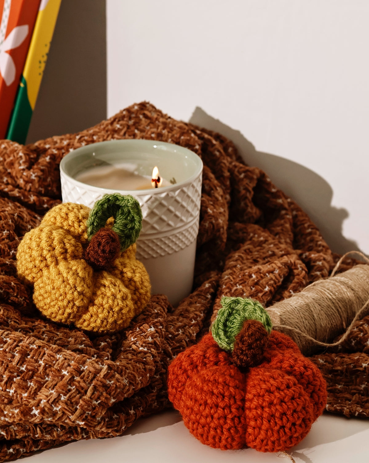 Crochet Handmade Pumpkin Decor – Perfect for Fall!